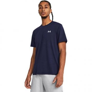 Camiseta Under Armour Streaker Manga Corta Azul Océano