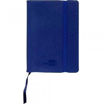 Cuaderno Liderpapel Simil Piel Azul A5 4X4 mm 120 Hj