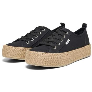 Ida 1 Calzature sportive nere in cotone donna