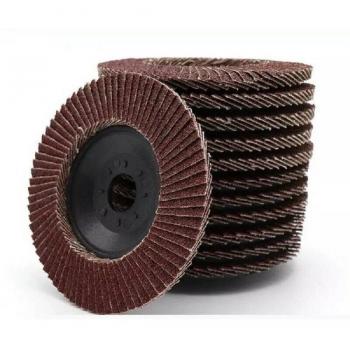 Kit de 10 Piezas de Discos Abrasivos para Amoladora 115 Mm Wheat 120