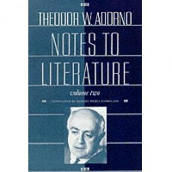 Notes to Literature, European Perspectives: A Series in Social Philosophy and Cultural criticism