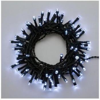 Catena Natalizia a Batteria 240 LED Bianchi 9,55 m con Timer e Giochi di Luce