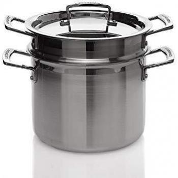 Cacerola de acero inoxidable Le Creuset 20 cm