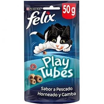 Felix Tubes Al Gusto di Pesce e Gamberetti 50 Gr