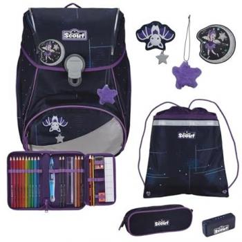 Scout Schulranzen Alpha Set 4-teilig (Set, 4-tlg)