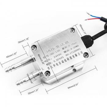 Transmisor de Presión 0-10V para Alimentación y Ventilación