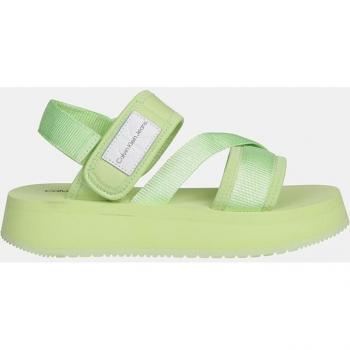 Sandaletti Calvin Klein Green Badge Donna EU 40