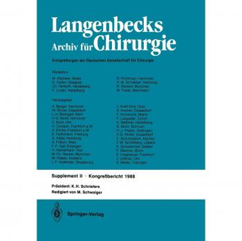 Verhandlungen der Deutschen Gesellschaft für Chirurgie: 105. Tagung vom 6. bis 9. April 1988