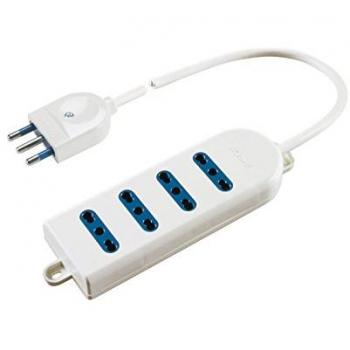 Multipresa tavolo Poly Pool PP0369 1 10/16A Bianco