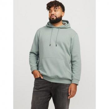 Felpa Con Cappuccio Jack & Jones Bradley 4XL Verde Iceberg