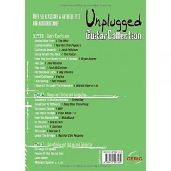 Unplugged Guitar Collection: Über 50 Klassiker und aktuelle Hits für Akustikgitarre
