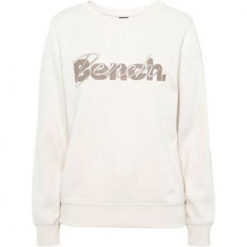 BENCH. Hüftlanges Sweatshirt für Damen in Sand