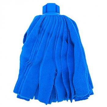 Fregona de microfibra ecológica, tiras, gran absorción, para todo tipo de superficies, color surtido