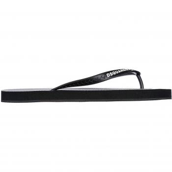 Dsquared2 Male Flip Flops, Color Black, Size 9 US