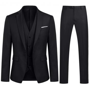 Set de Vestir Hombre 3 Piezas Slim Fit