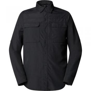 Herrenlangarmshirt The North Face Sequoia in Asphaltgrau, XL