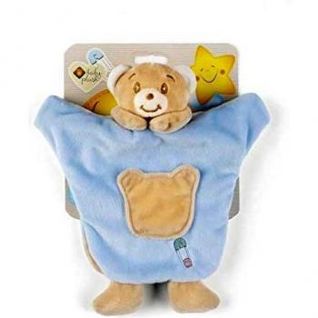 Orsetto di peluche Plush and Company 07425 colorato in blu