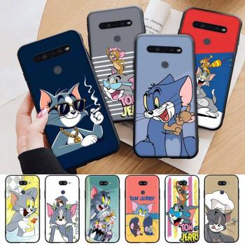 AT23 Tom Jerry Cat Black Case for OPPO Reno 4 Pro