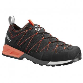 Dolomite Crodarossa 7.5 UK scarpe da montagna nere e rosse fluo DOL265772