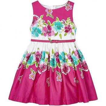Mayoral Elegantes Kleid 3921 Rosa Regular Fit