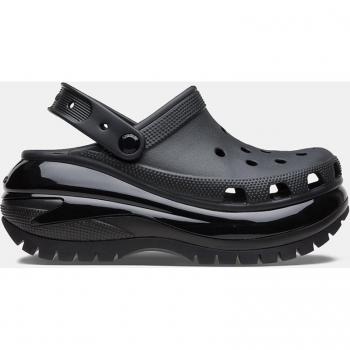 Crocs, Clogs, female, Black, Size: 5 US Black Mega Crush Clog