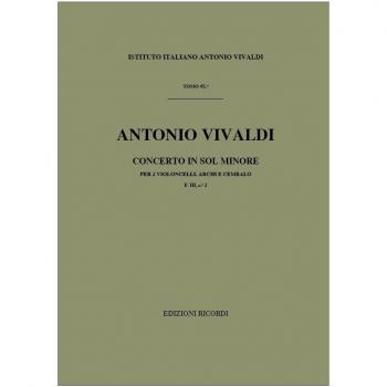 Partitions classique RICORDI VIVALDI A.