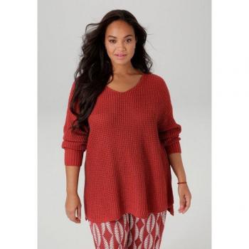 Aniston PLUS Pullover im eleganten Ajour-Muster