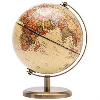 EXERZ Mini Antique Globe 14cm