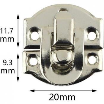 10pcs Antique Iron Padlock Hasp for Handbag and Wine Box