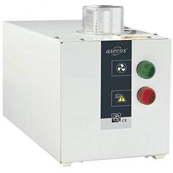 Extracteur d'air asecos avec contrôle de débit