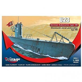 U-Boot U23 (Type IIB) – Miniature 1:400 – Mirage Hobby