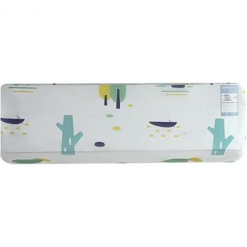 Cubierta de aire acondicionado con estampado, resistente al agua y anti-polvo, 1 unidad