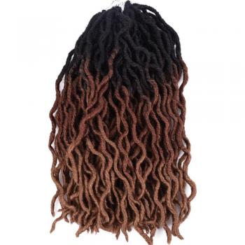 Trenzas de Pelo Rizado Gitana 18