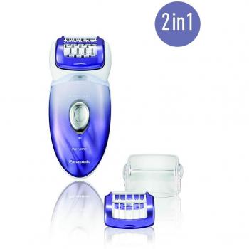 Purple/White Panasonic Wet‑Dry Hair Remover