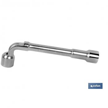 LLAVE DE PIPA ABIERTA | ACERO PULIDO ESPEJO | MéTRICA DESDE 6 HASTA 32 MM 21 (PACK: 1)