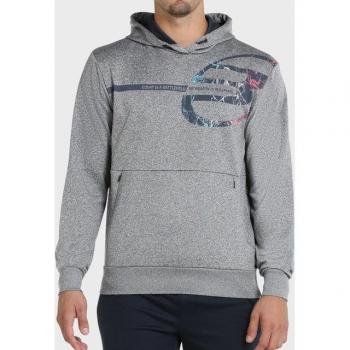 Bullpadel Moletom com Capuz Baiona para Homens Cinza