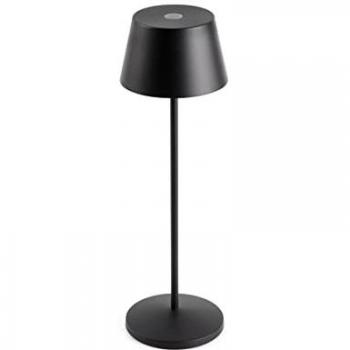 Savina Portatile Lampada Nera