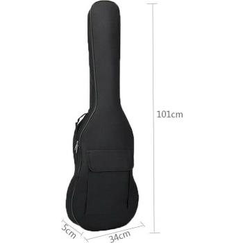 Black Oxford Bass Guitar Case
