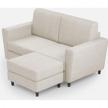 Comfort Yasel 2+pouf dimensioni standard