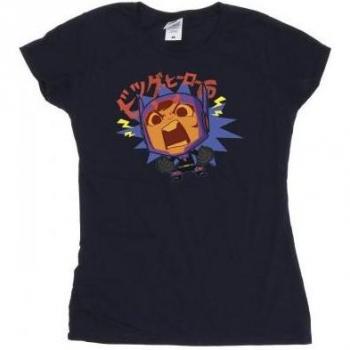 Top de Algodón Disney Baymax Big Hero 6 en Estilo Manga