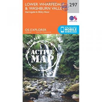 Ordnance Survey Map of Lower Wharfedale & Washburn Valley