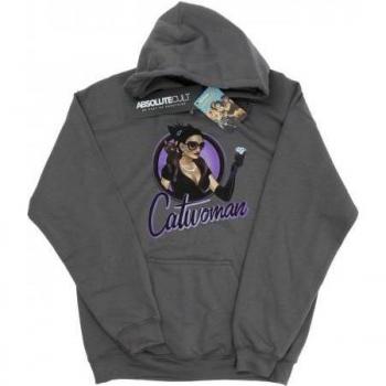 Męska Bluza DC Comics Catwoman a Cappuccio