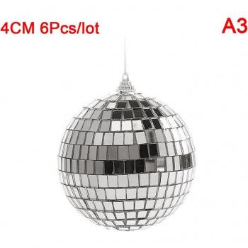 Bola de Discoteca para Decoración de Navidad