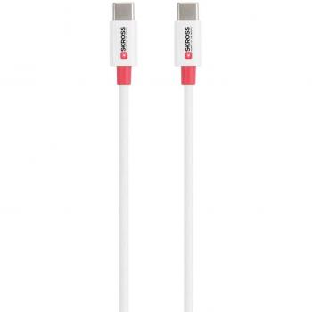 Skross Cavo USB-C® 1.20 m Bianco