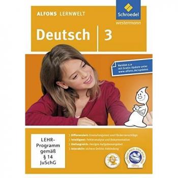 Alfons Lernwelt Lernsoftware Deutsch 3. DVR-ROM