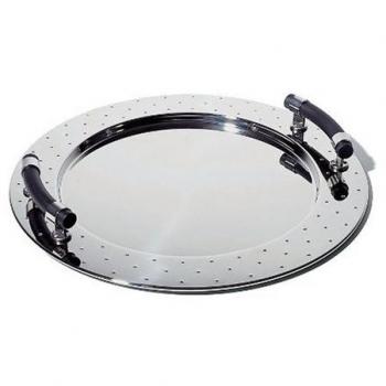 Alessi Round Tray with Handles by Michael Graves