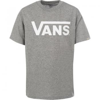 Camiseta Vans Drop V para Niños Gris