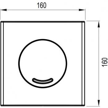 WISA XS Urinal Bedienungspanel Argos