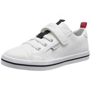 GEOX Tênis Feminino e Infantil de Lona Branca