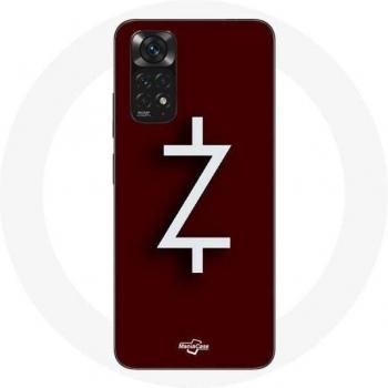 Xiaomi Redmi Note 11S Case Ozark Season 4 Z Logo White Red Background